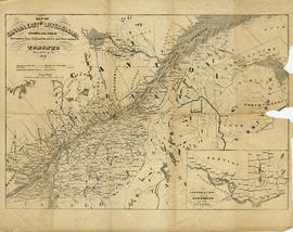 Map of Lower Canada or Canada East