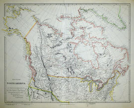 Map of British North America