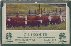 C. E. Sexsmith calendar for 1948