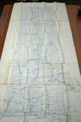 Map of Hastings County with New Road System