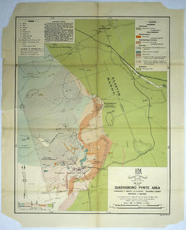 Map of the Queensboro Pyrite Area