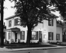 House and business of photographer William E. Riley at 96 Victoria Avenue at George Street