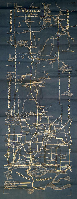 Map of Hastings County