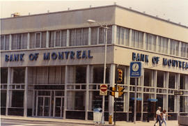 Bank of Montreal at northeast corner of Bridge and Front Streets