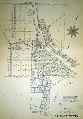 Plan of the Village of Tweed 1891