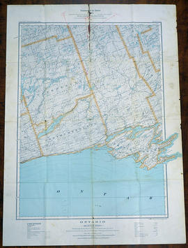 Topographical Map of Ontario - Belleville Sheet