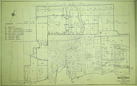 Plan of the City of Belleville 1960