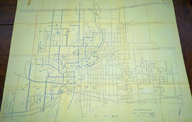 Map of the City of Belleville 1963