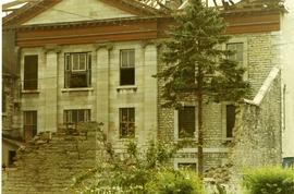 Old Court House and jail wall