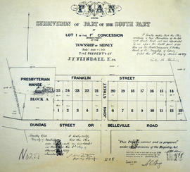 Plan of Lot 1 in the Township of Sidney