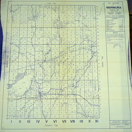 Map of Marmora Township in Hastings County