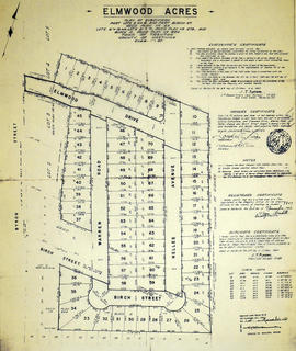 Elmwood Acres Subdivision in the Town of Trenton