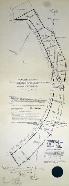 Subdivision of Broken Lots 3-4  in the Township of Bangor