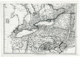 Parts of Ontario and USA in 1834