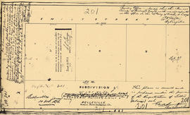 Plan of Subdivision of Lot 39 in the Township of Thurlow