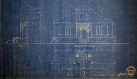 Plan of Elevations on Ponton Home in Belleville