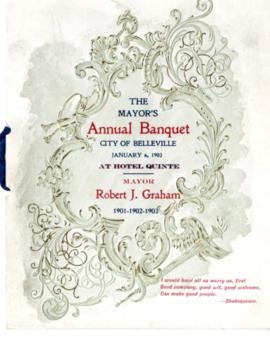 Mayor's banquet program