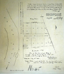 Plan of Wellington Plot in the Township of Thurlow