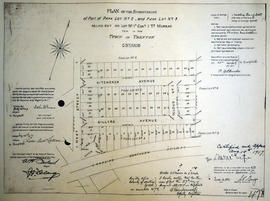 Subdivision of the part of Park Lot 2, 5 in the Town of Trenton