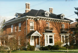 House at 215 Charles Street, residence of Mr. and Mrs. F.R. Clarke