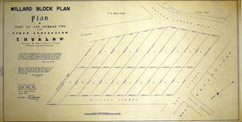 Plan of Willard Block in Thurlow