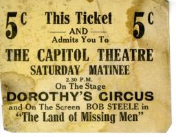 Capitol Theatre ticket