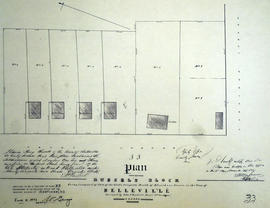 Plan of Russel's Block in the town of Belleville