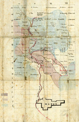 Map of Lots 1-19 in Madoc Township