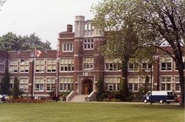 Photo of the entrance to the Ontario School for the Deaf now known as Sir James Whitney School fo...