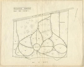 Map of the Belleville Cemetery