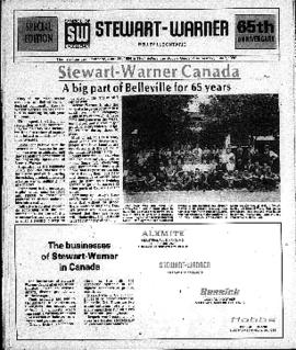 Supplement for 65th anniversary of Stewart-Warner Belleville plant