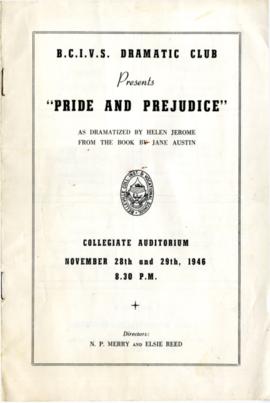 Pride and Prejudice performance program