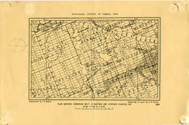 Plan showing Corundum Deposits in Hastings County