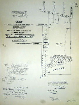 Plan of Lot 36 in the City of Belleville