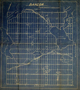 Map of Bangor Township