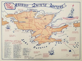 Around Quinte Waters map